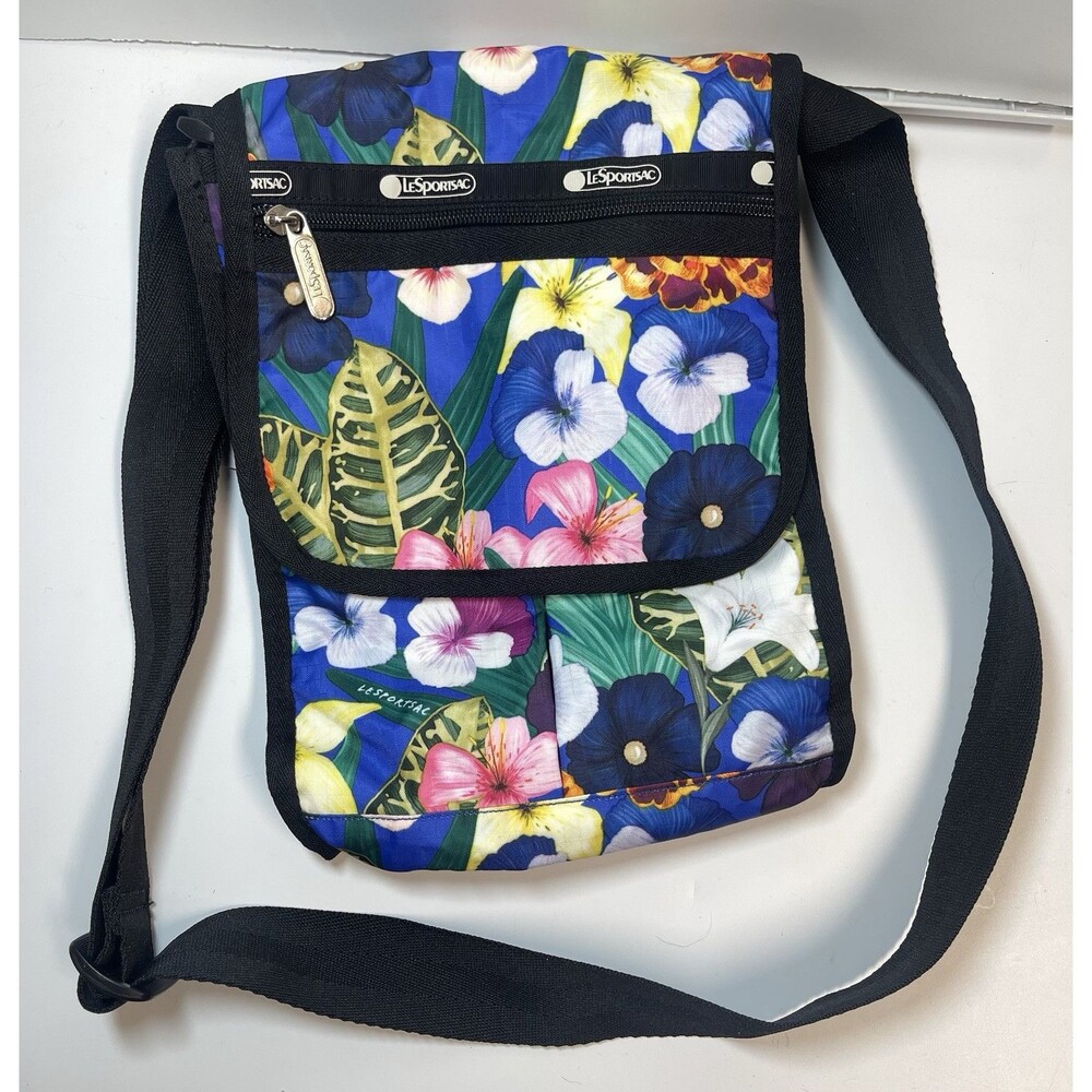 LeSportsac Jardin Azul Village Crossbody Bag New